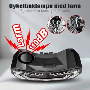 Lumiridex Cykellampa Uppladdningsbar