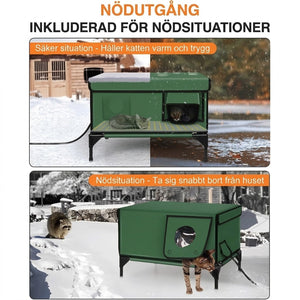 PawNitex Uppvärmt Katthus