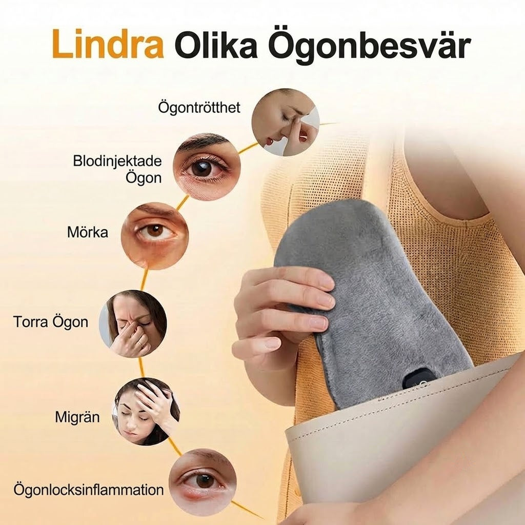 BlinkCozi Ögonmask Värme