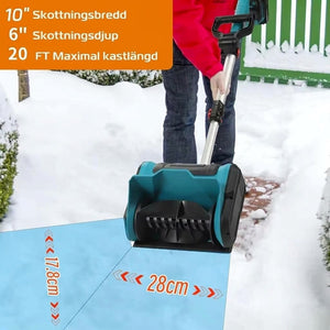FrostiJet Elektrisk Snöskyffel