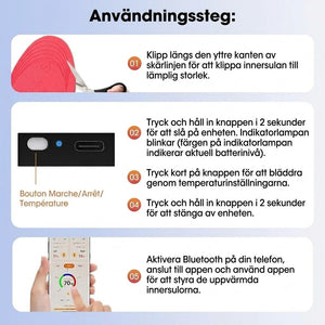 FireFootie Värmesulor Uppladdningsbara