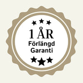 GRATIS +1 ÅRS förlängd garanti