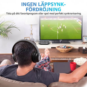 CozeTone V2 Hörlurar Till Tv För Hörselskadade