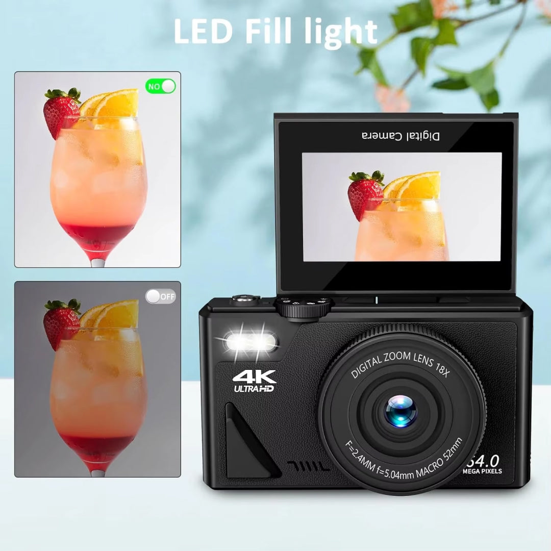 CamZoomy Compact Camera For Travel