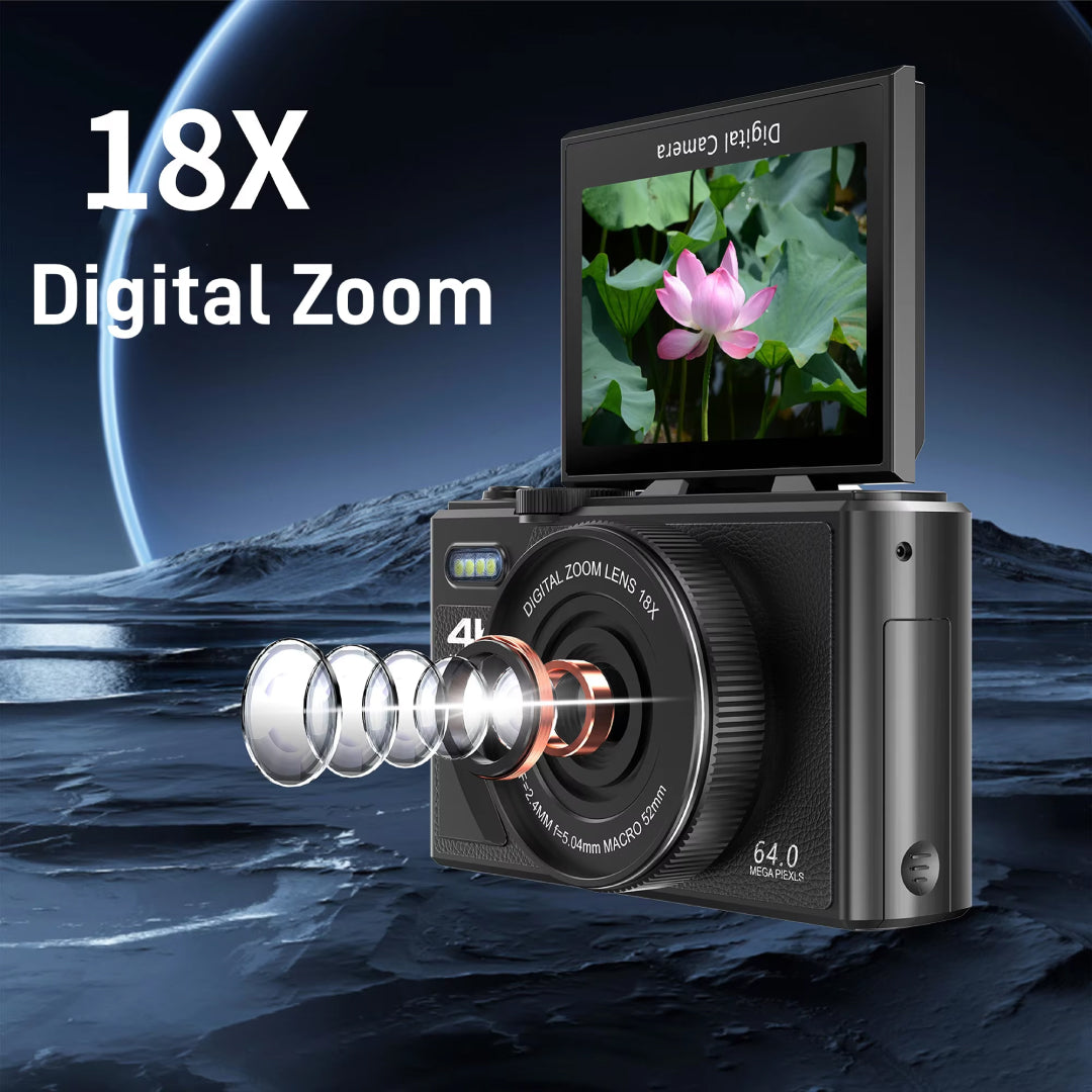 CamZoomy Compact Camera For Travel