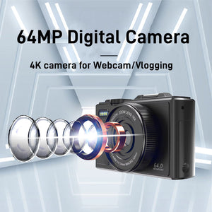 CamZoomy Compact Camera For Travel