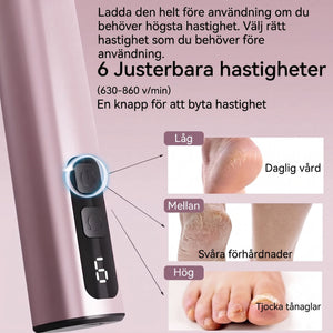 PediLuxid Elektrisk Fotfil