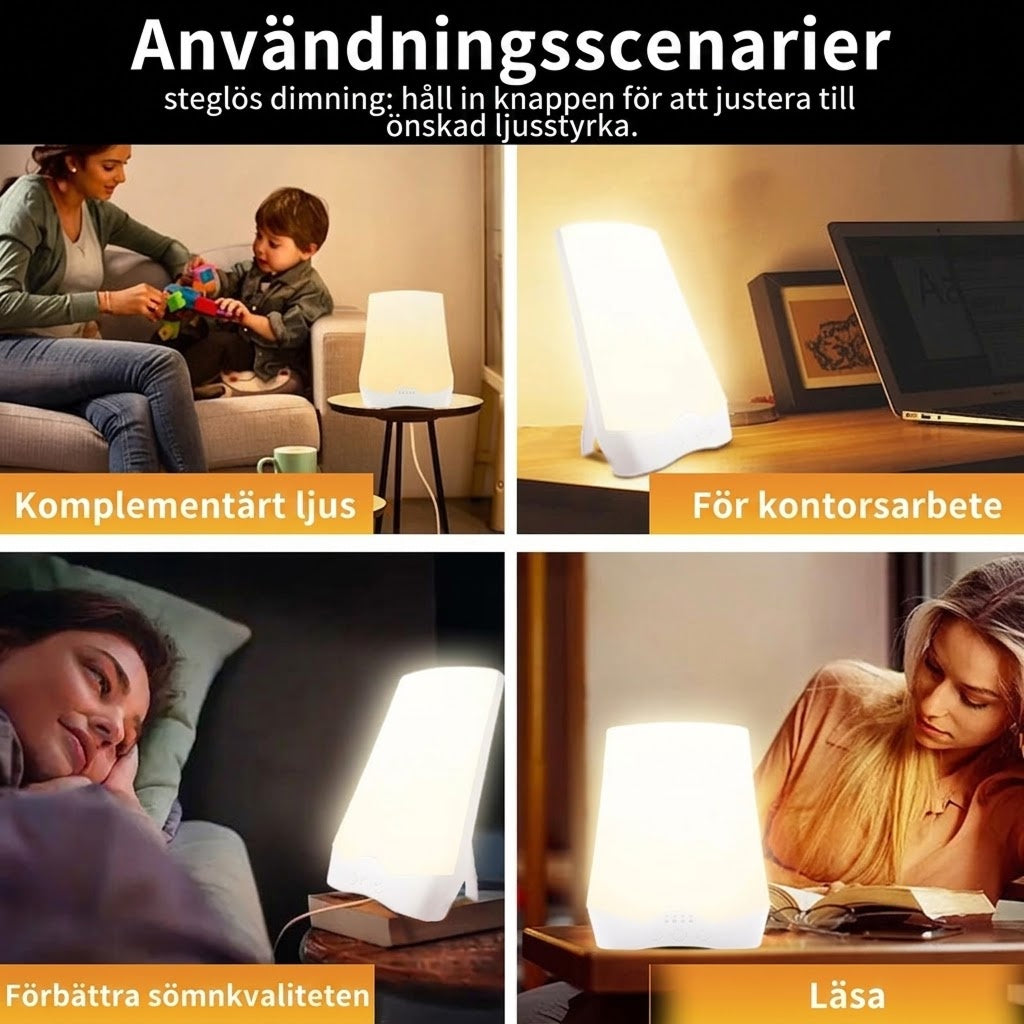 Lumebby V2 Ljusterapilampa