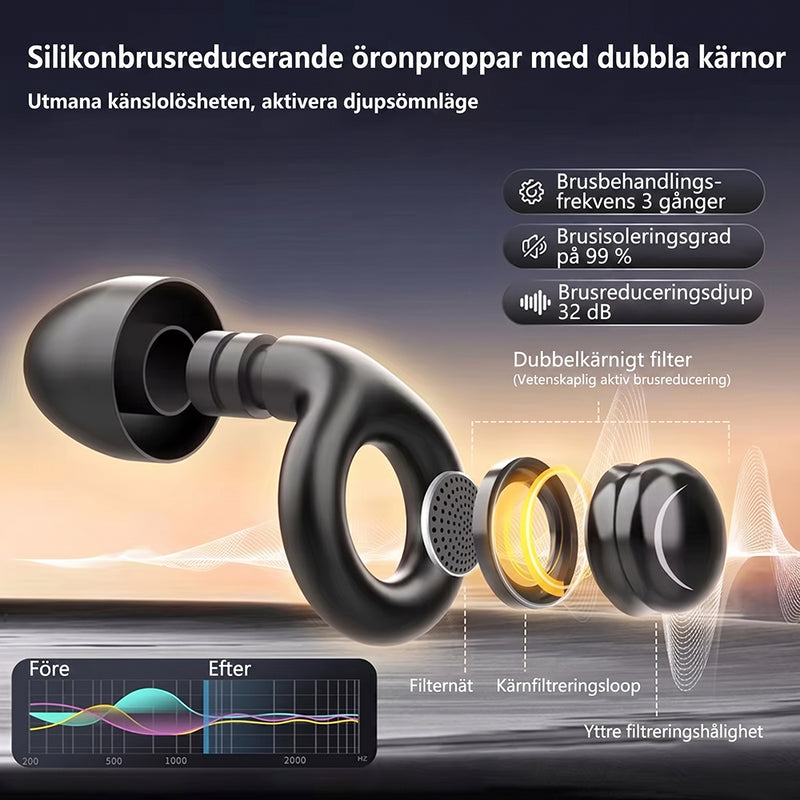 Napureez Formgjutna Öronproppar Sömn_7