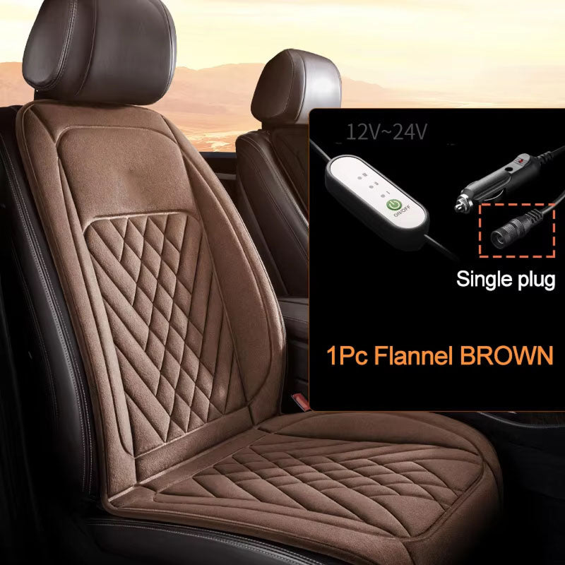 SeatCozie Eluppvärmt sätesöverdrag