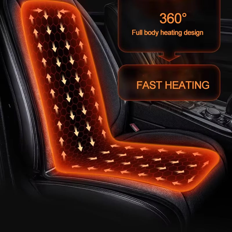 SeatCozie Eluppvärmt sätesöverdrag