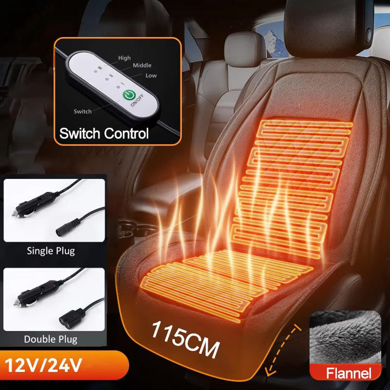 SeatCozie Eluppvärmt sätesöverdrag